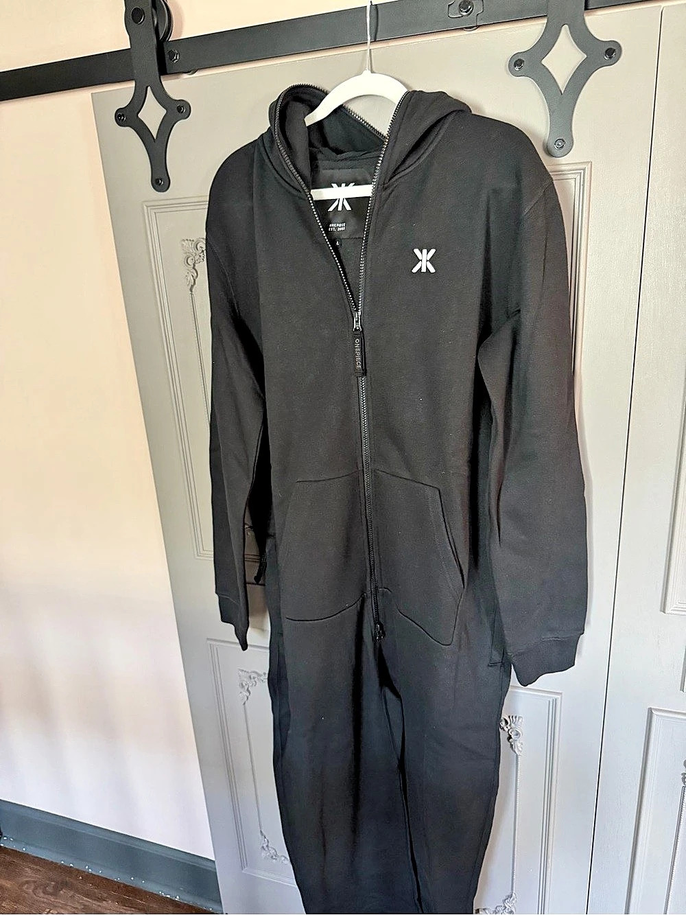 Onepiece Original Onesie 2.0 Black One-Piece Jumpsuit Large NWT
